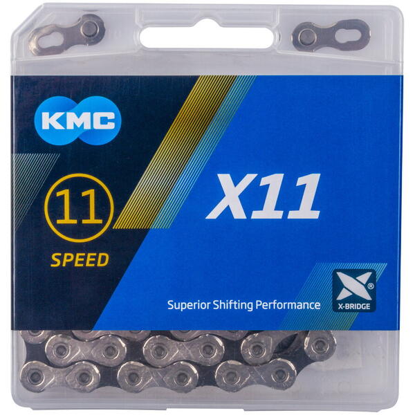 KMC X11 11 viteze silver/black