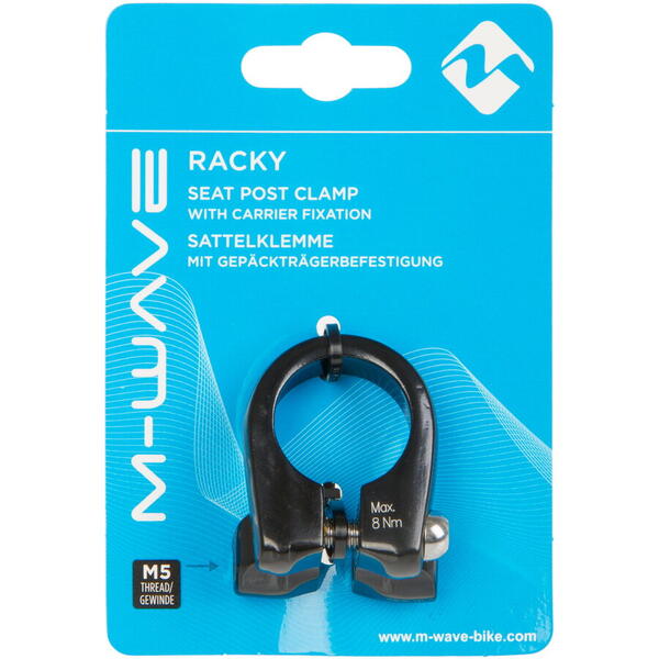 Colier tija sa M-Wave Colier sa cu suport portbagaj RAKY 28.6