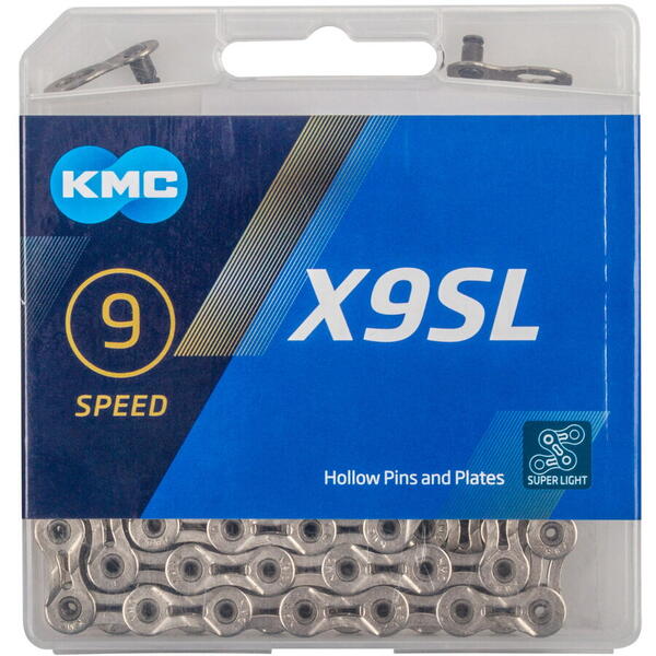 KMC Lant X9 SL (Superlight) Silver 114 zale 9 viteze