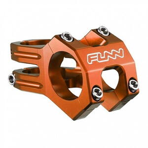 Pipa Funn Funnduro, Alu.6061, Full CNC, 31,8mm, ridicare 0, 1-1/8, Ext:45mm, portocalie, AM