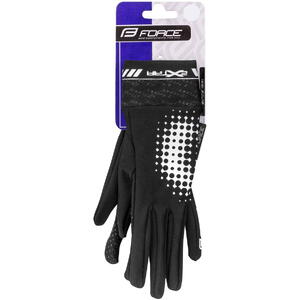 Manusi Copii Force Extra primavara/toamna negre XL