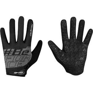 Manusi Force MTB SWIPE negru/gri L
