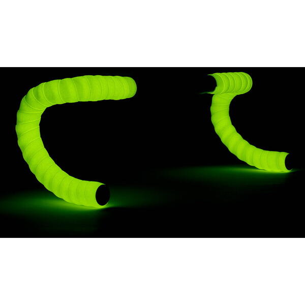 Ghidolina SUPACAZ Suave Tape - Midnite Glow (glow in the dark) w/ capace verde neon