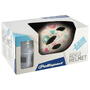 Casca Casca Copii Polisport Be-Cool Marime S(52-56), set bidonas+suport, alb-roz