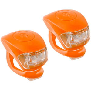 Set Flash cu Baterii M-WAVE  COBRA IV -Portocaliu