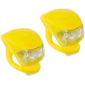 Set Flash cu Baterii M-WAVE COBRA IV -Galben