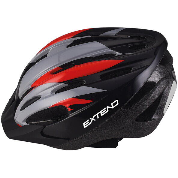 Casca Casca Ciclism EXTEND ELEMENT (58-61 cm) Flamy/Rosu