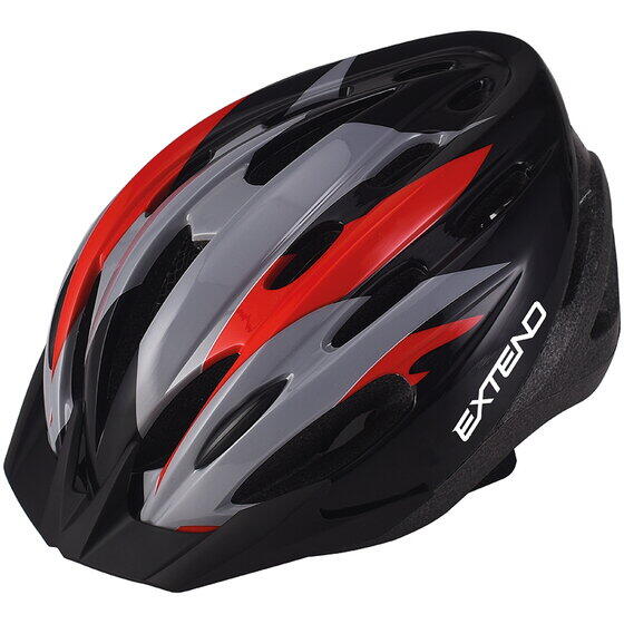 Casca Casca Ciclism EXTEND ELEMENT (58-61 cm) Flamy/Rosu