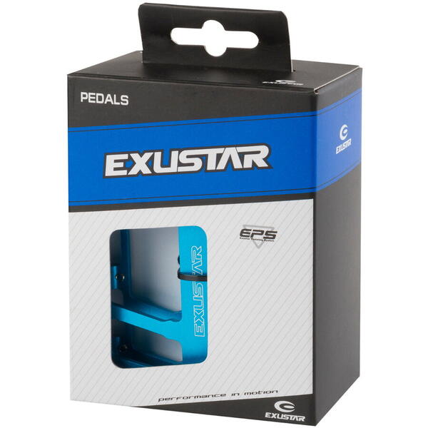 Pedale Aluminiu BMX EXUSTAR E-PB525-Albastru