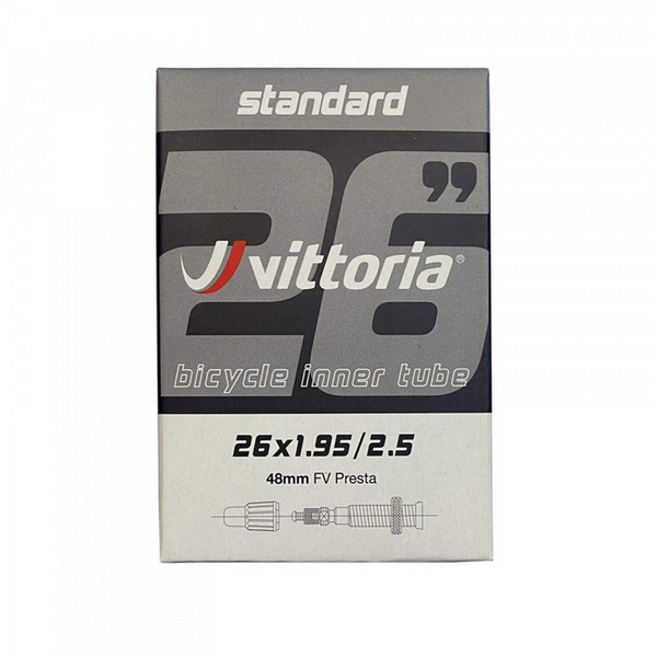 Camera bicicleta Vittoria Standard 26x1.95 > 2.50 FV presta 48mm
