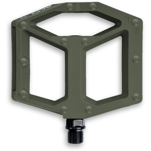 PEDALE ACID FLAT C2-ZP R OLIVE