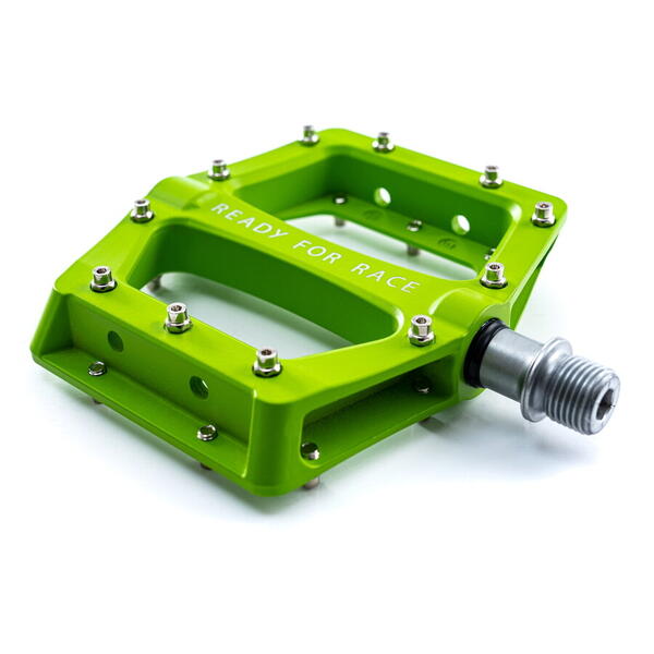 PEDALE CUBE RFR FLAT RACE VERDE