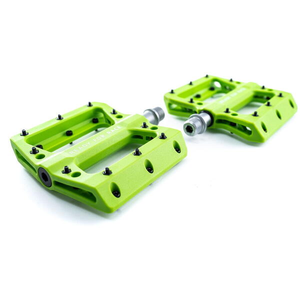 PEDALE CUBE RFR FLAT ETP VERDE