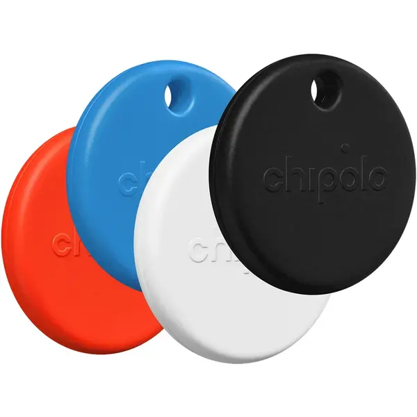 TRACKER GPS CHIPOLO POP X4 RED/BLUE/WHITE/BLACK Set