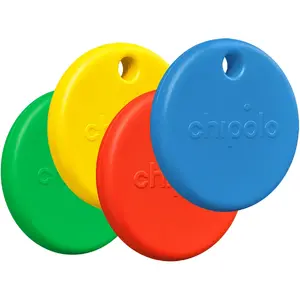 TRACKER GPS CHIPOLO POP X4 RED/BLUE/YELLOW/GREEN Set