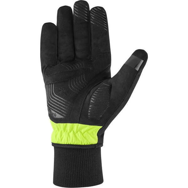 MANUSI CUBE GLOVES WINTER LONG FINGER X NF GREY/YELLOW S