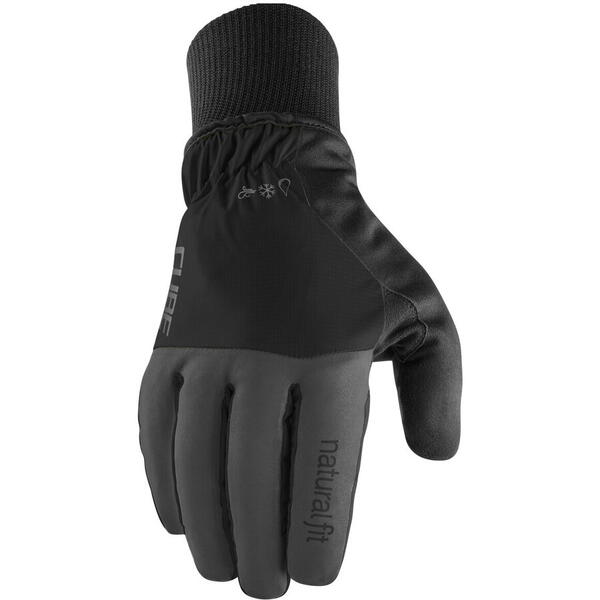 MANUSI CUBE GLOVES WINTER LONG FINGER X NF BLACK XXL