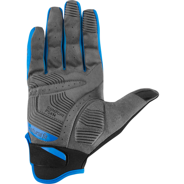 MANUSI CUBE GLOVES LONG FINGER X NF GREY - BLUE L