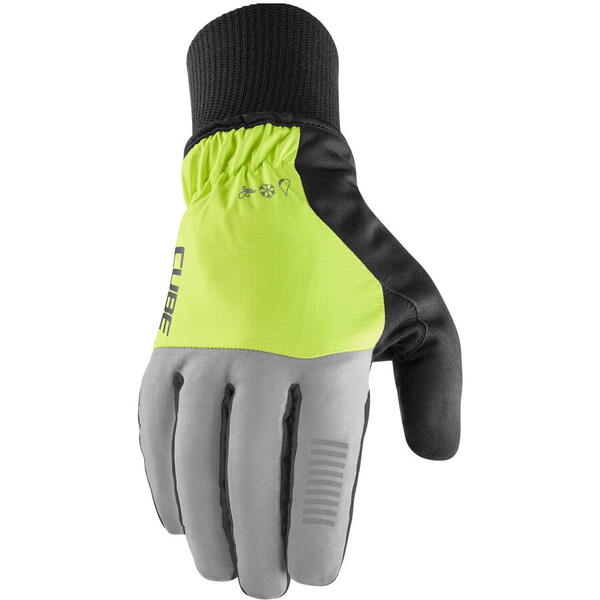 MANUSI CUBE GLOVES WINTER LONG FINGER X NF GREY/YELLOW XXL