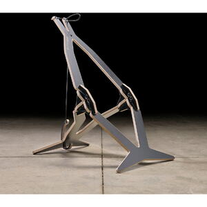 SUPORT BICICLETA MTB HOPPER VERTICAL Negru