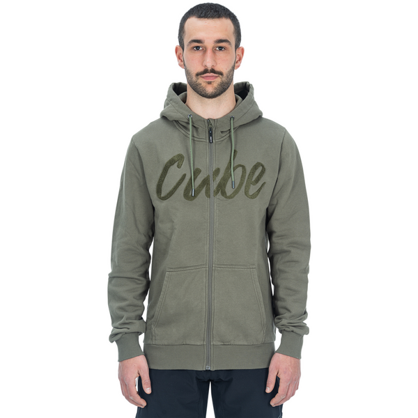Bluza HANORAC CUBE ORGANIC ZIP HOODIE OLIVE M M