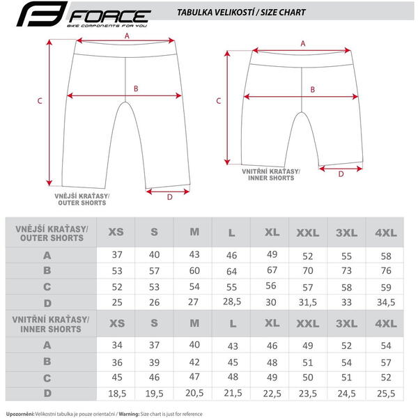 Pantaloni scurti Force MTB-11, bazon detasabil, Galben Fluo/Bleu/Negru, XS