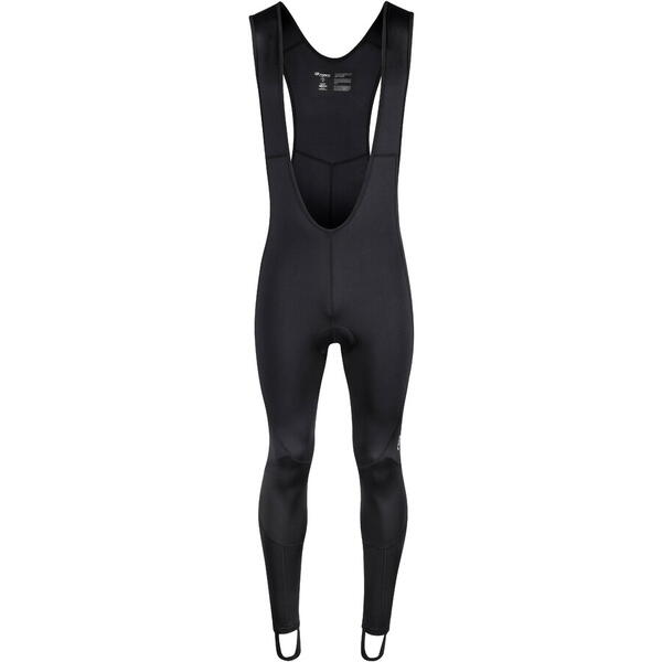 Pantaloni lungi cu bretele si bazon Force Z68 negri S