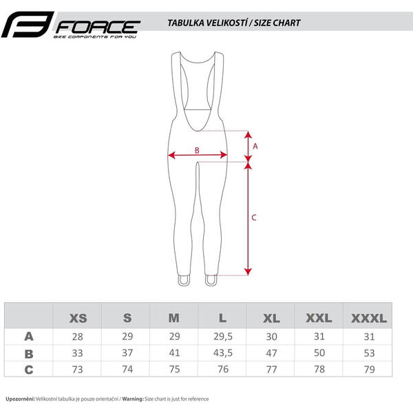 Pantaloni lungi cu bretele si bazon Force Z68 negri S