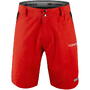 Pantaloni Force Blade MTB cu sub-pantaloni cu bazon, Rosu, XS