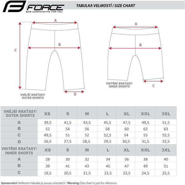 Pantaloni scurti cu bazon Force Storm negru/gri, negru/gri S