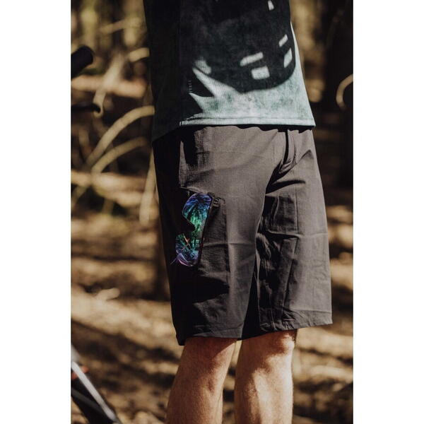 Pantaloni Scurti Force Rebel MTB Negri M