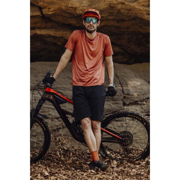 Pantaloni Scurti Force Mount MTB Negri M