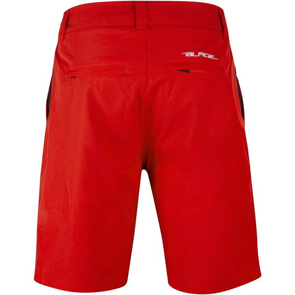 Pantaloni Force Blade MTB cu sub-pantaloni cu bazon rosu S